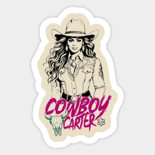 Steadfast and true: Cowboy Carter! Sticker